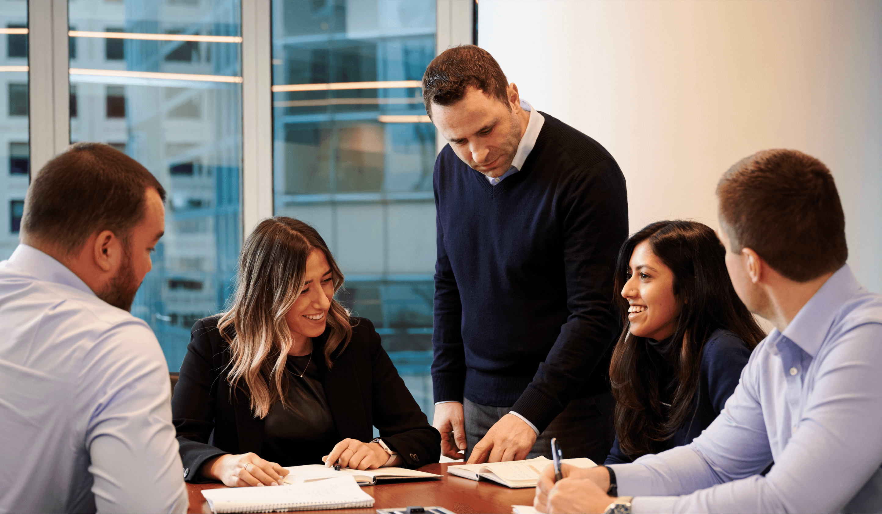 Marex staff in the New York office